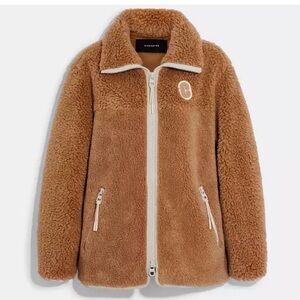 Coach Tan Kids Puffer Jacket